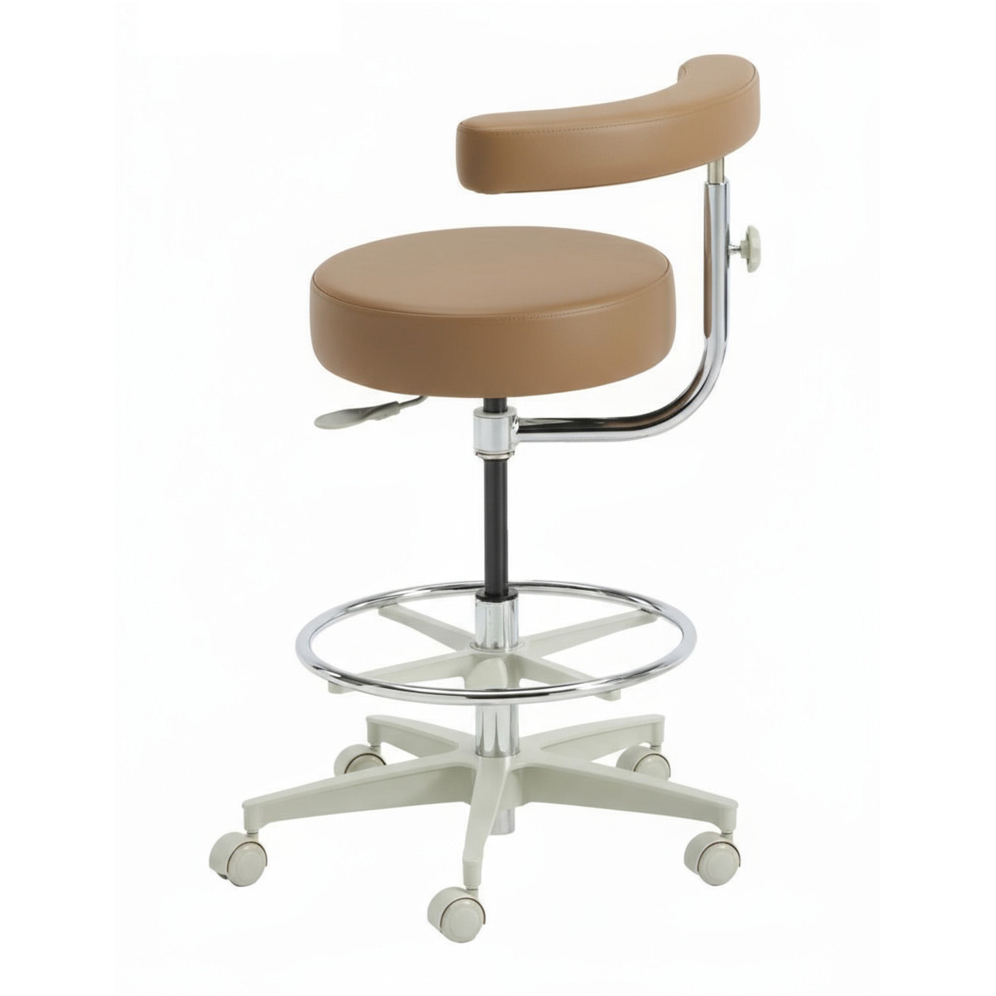 2042L Dental Assistant Stool - Left Support - Shop Brewer