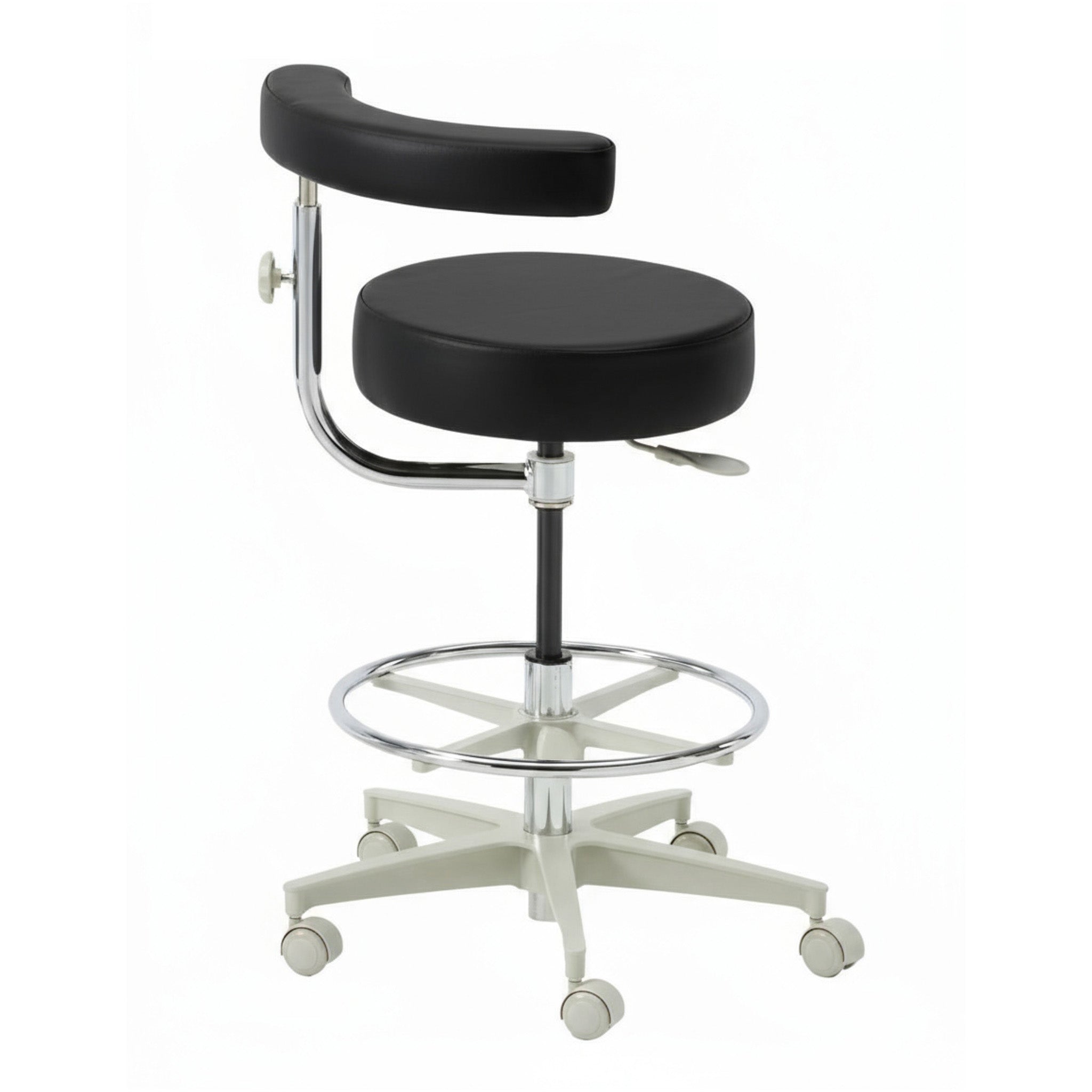 2042R Dental Assistant Stool - Right Support