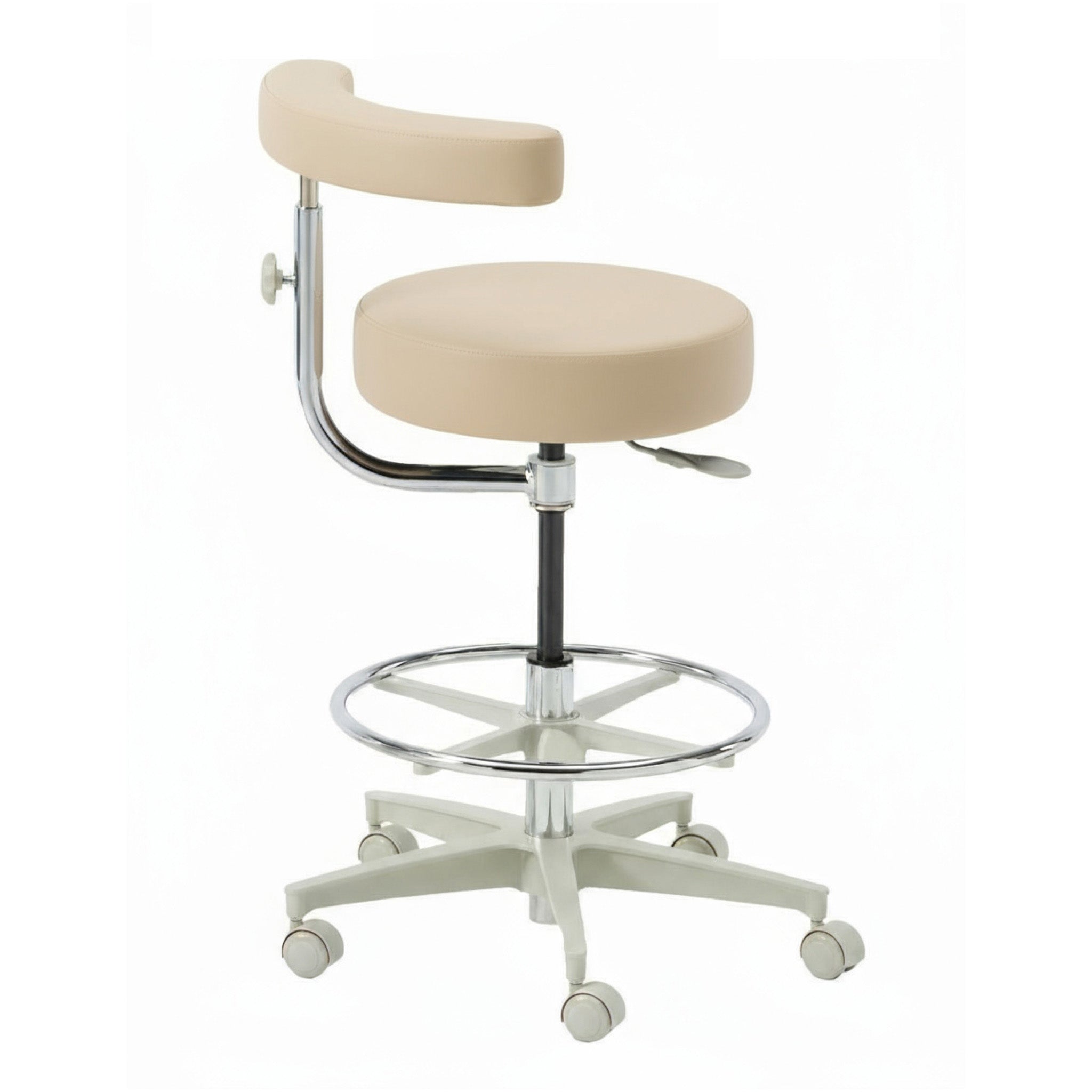 2042R Dental Assistant Stool - Right Support
