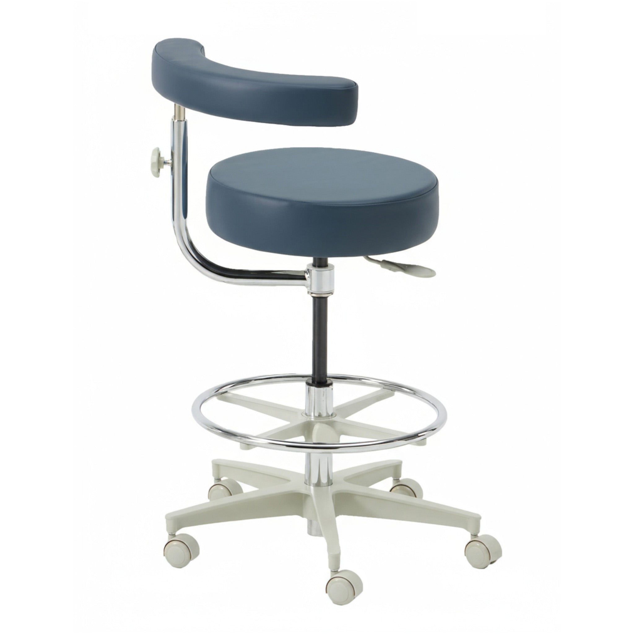 2042R Dental Assistant Stool - Right Support