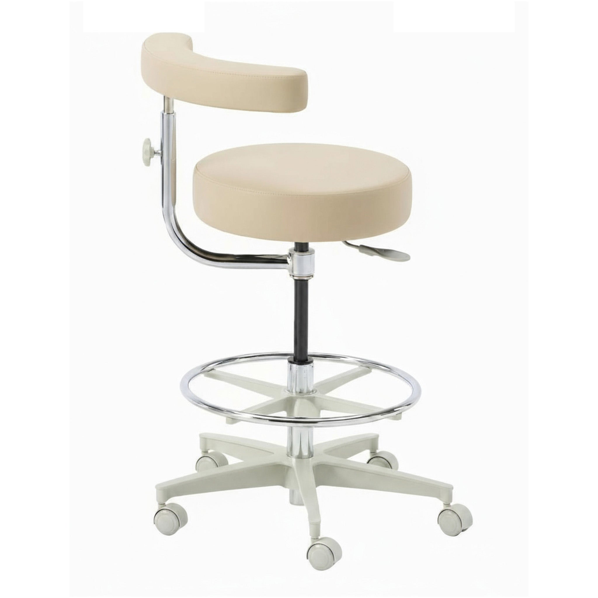 2042R Dental Assistant Stool - Right Support