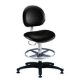 21520B Ergonomic Laboratory Stool with Glides
