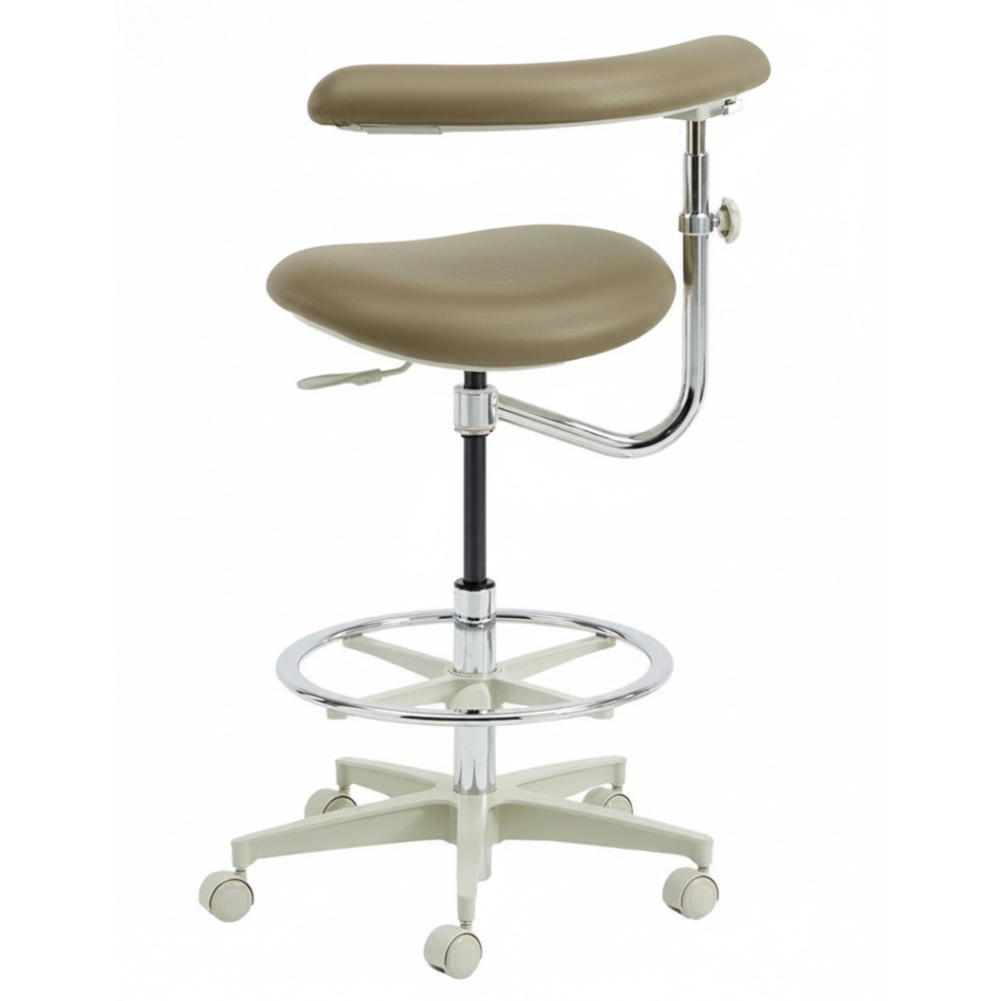 3145L Dental Assistant Stool - Left Support | UltraLeather – Shop