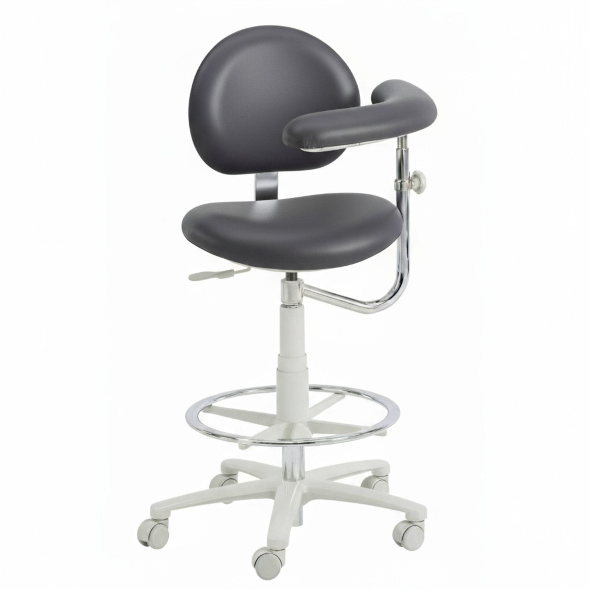 3345BL Dental Assistant Stool - Left Support