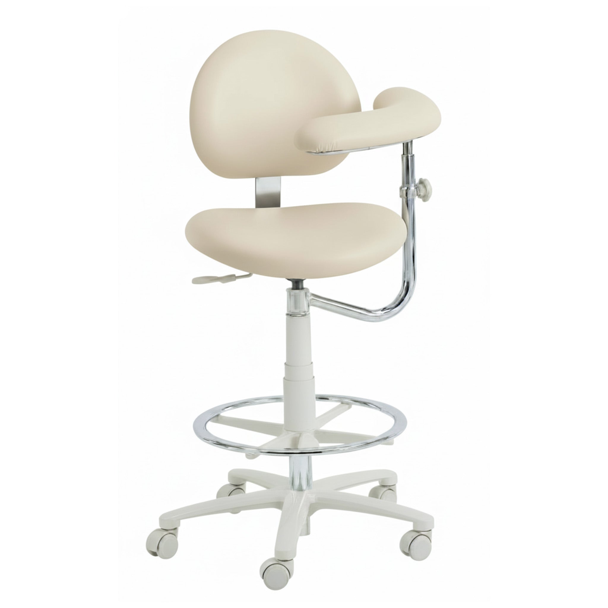3345BL Dental Assistant Stool - Left Support