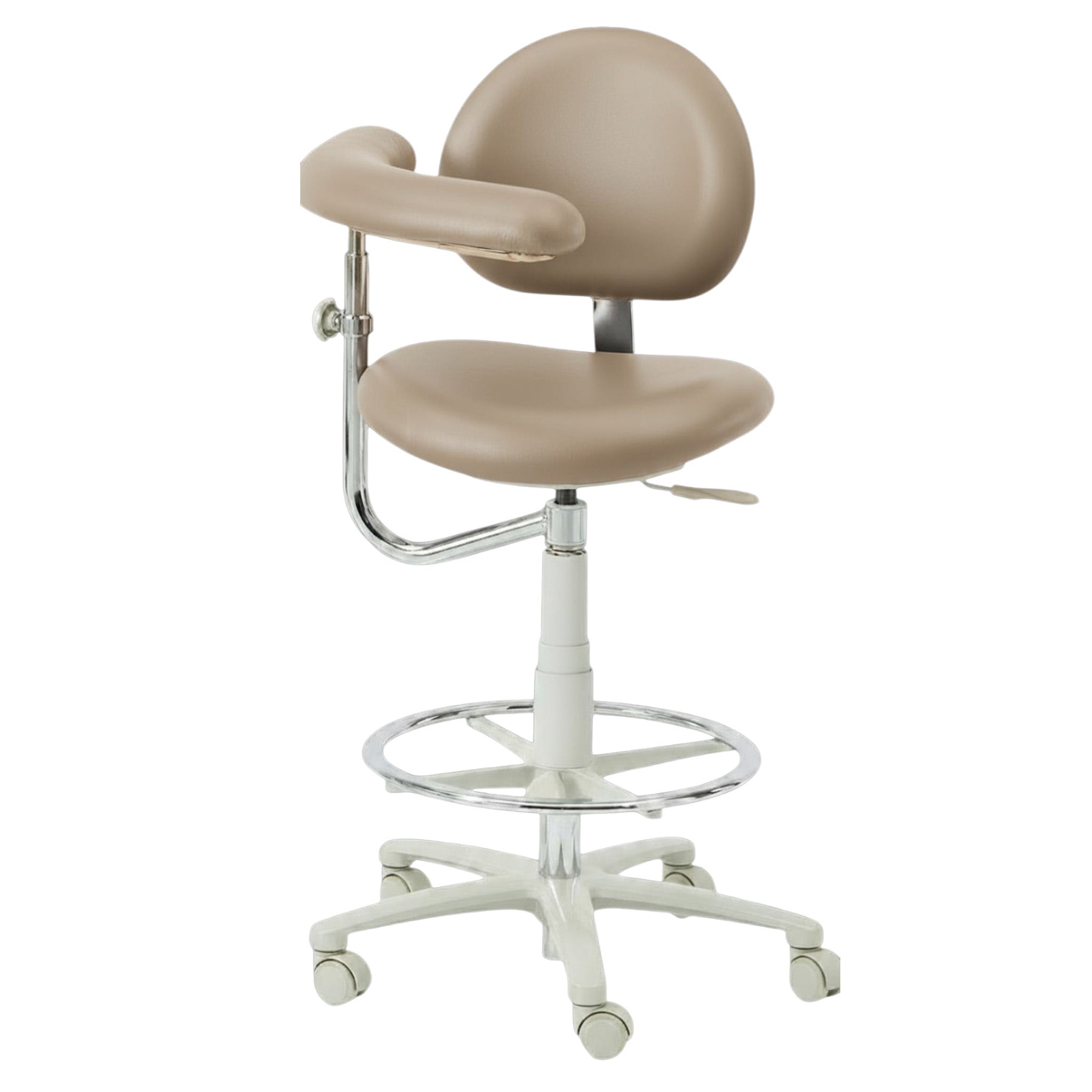 3345BR Dental Assistant Stool - Right Support - Shop Brewer