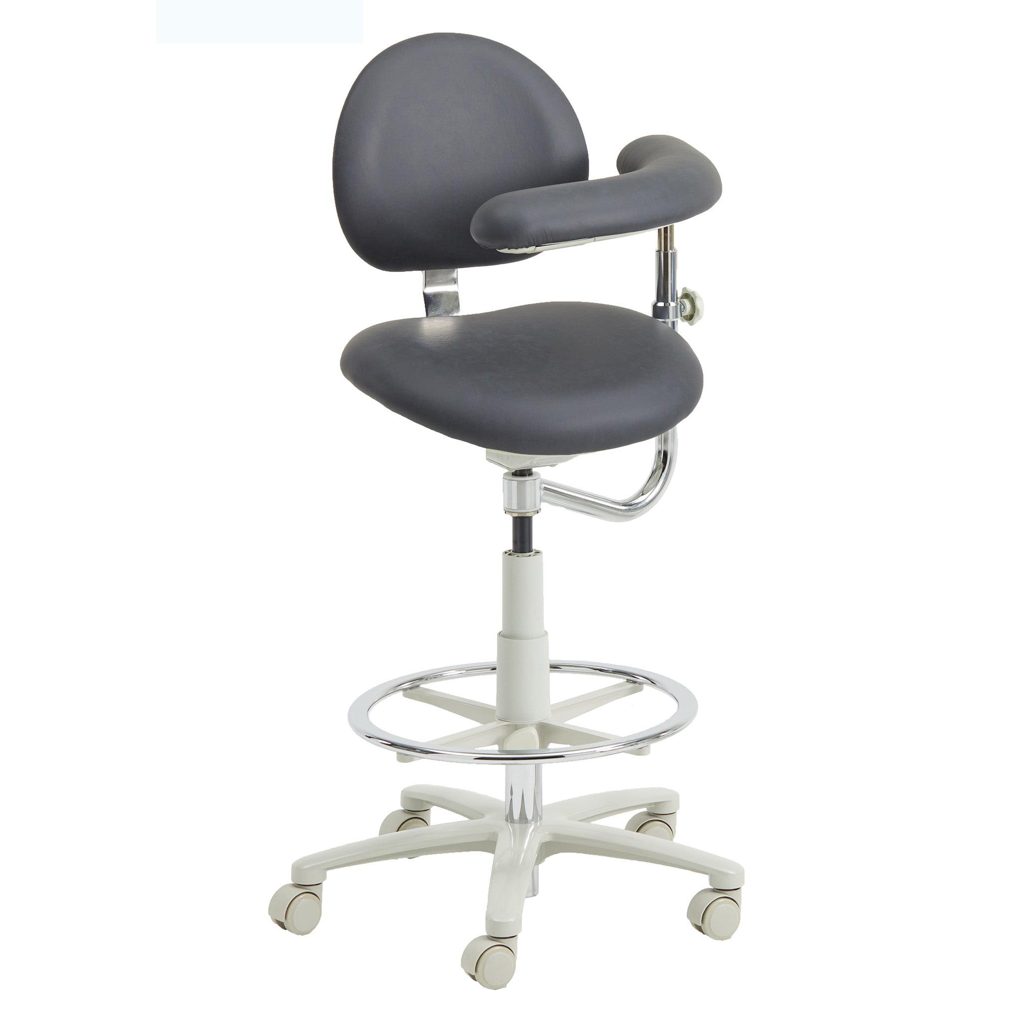 3355BL Dental Assistant Stool - Left Support