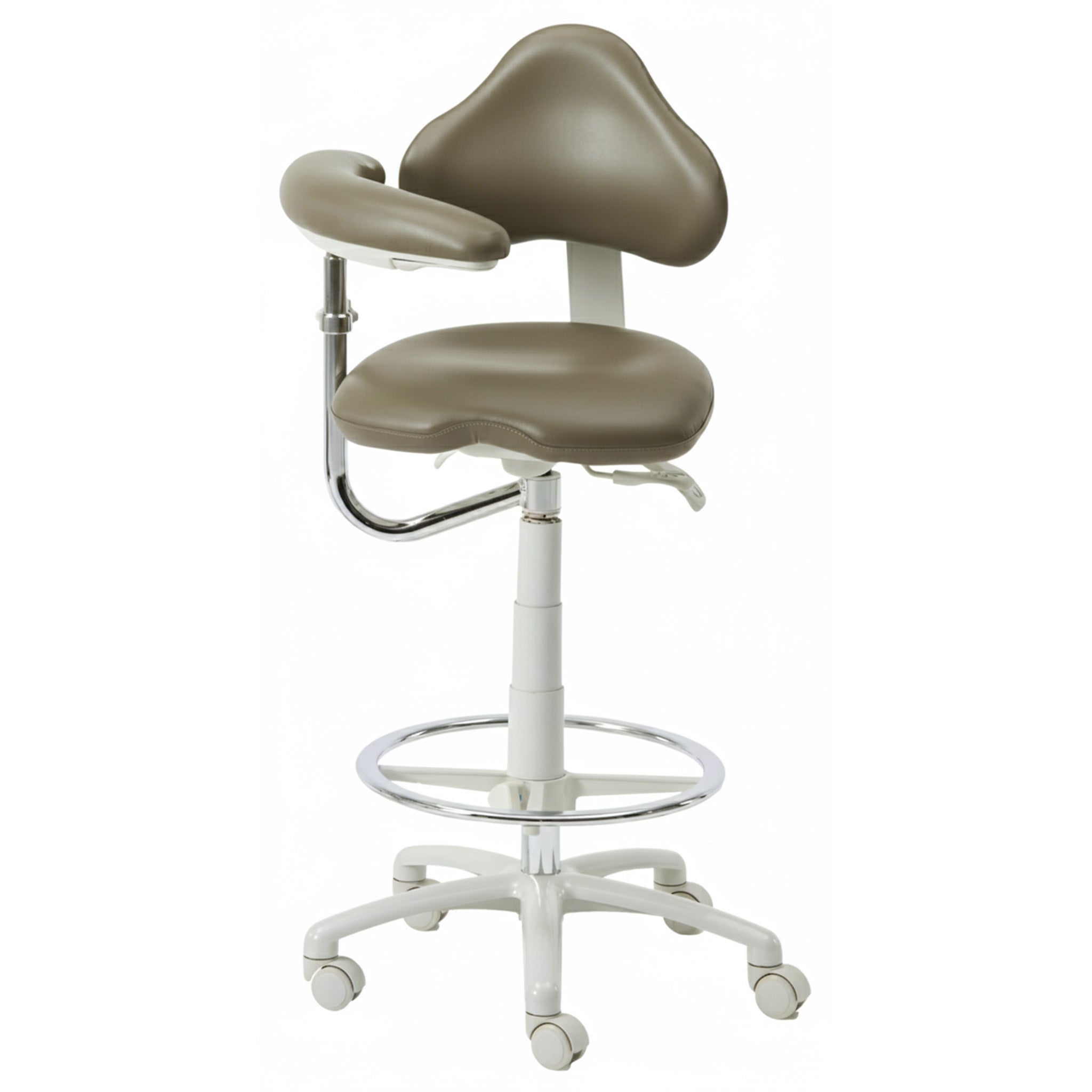 9120BR Dental Assistant Stool - Right Support - Shop Brewer