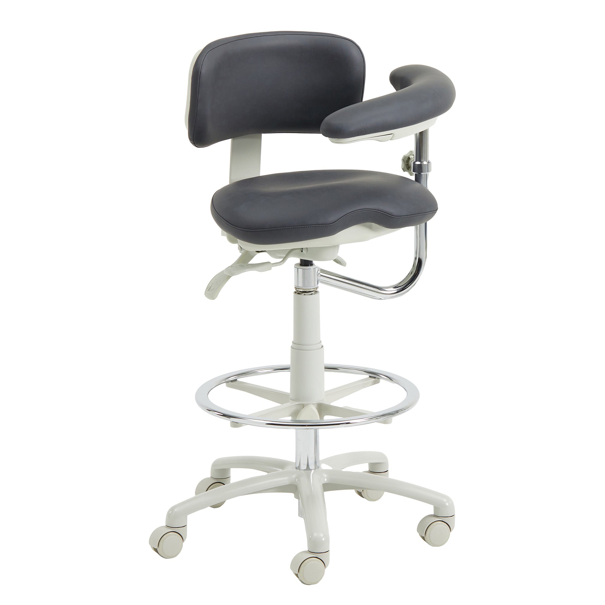 9520BL Dental Assistant Stool - Left Support