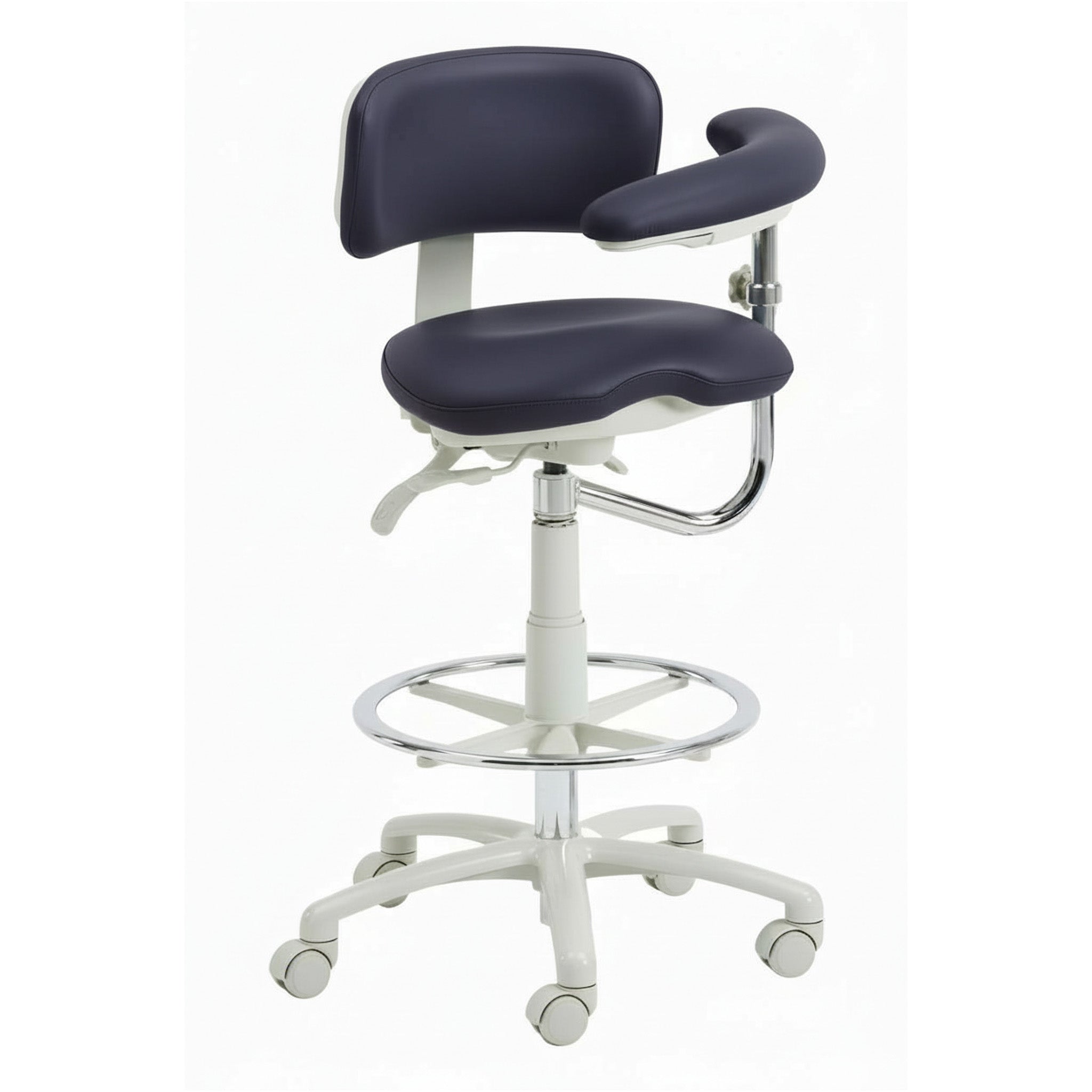 9520BL Dental Assistant Stool - Left Support