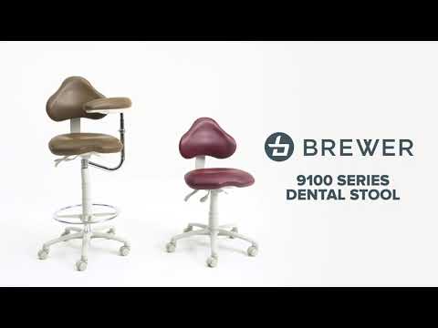 9120BR Dental Assistant Stool - Right Support